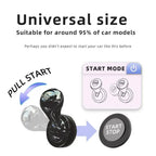 Car Push Start Button Cover – Stylish Metal Engine Button Protector