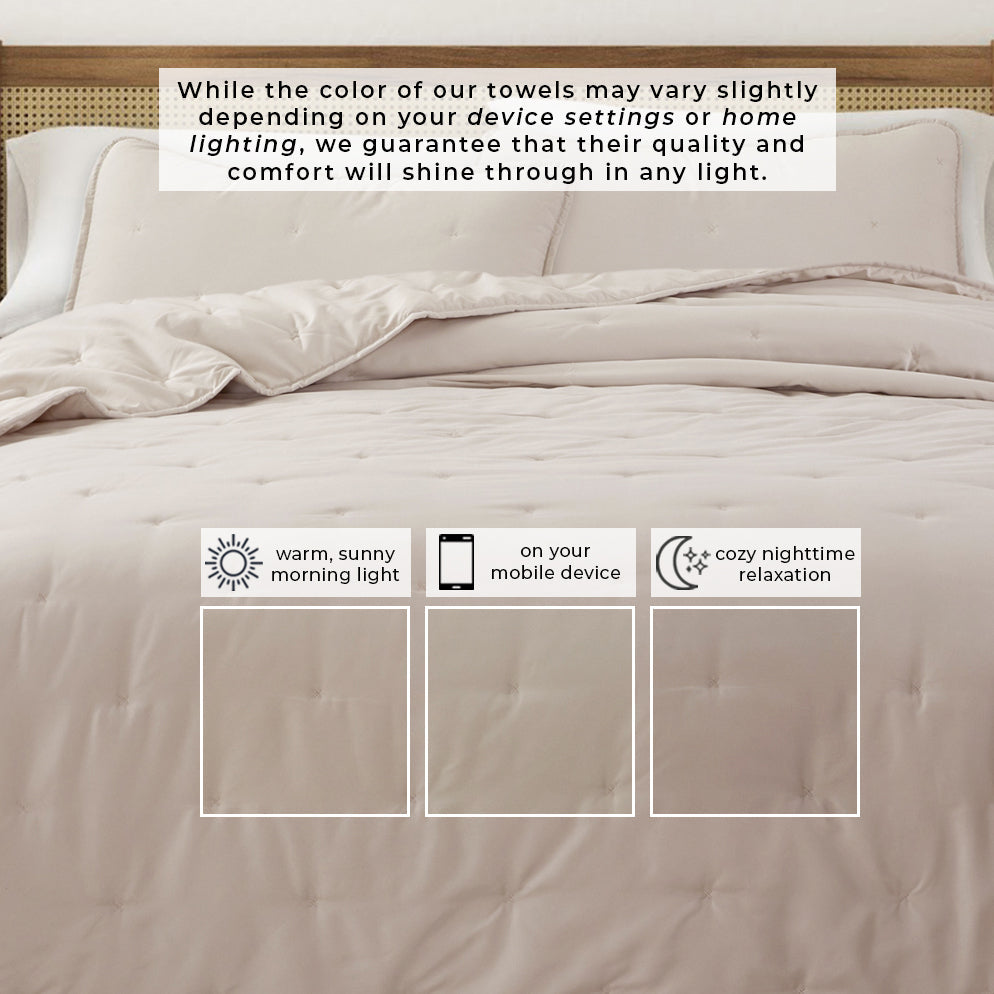 Dot Stitched Quilt Set - Dot-Hemmed Collection