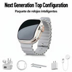 Smartwatch Set with Earbuds – One Set, Everything You Need