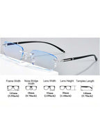 Photochromic Reading Glasses +1.0‑+4.0 Magnification for Men Women