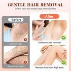 Hair Removal Cream for Women & Men – Gentle Depilatory Cream for Smooth-Looking Skin