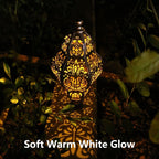 Baroque Style Solar Garden Lantern – Vintage Outdoor Light for Patio, Yard and Pathway Decor