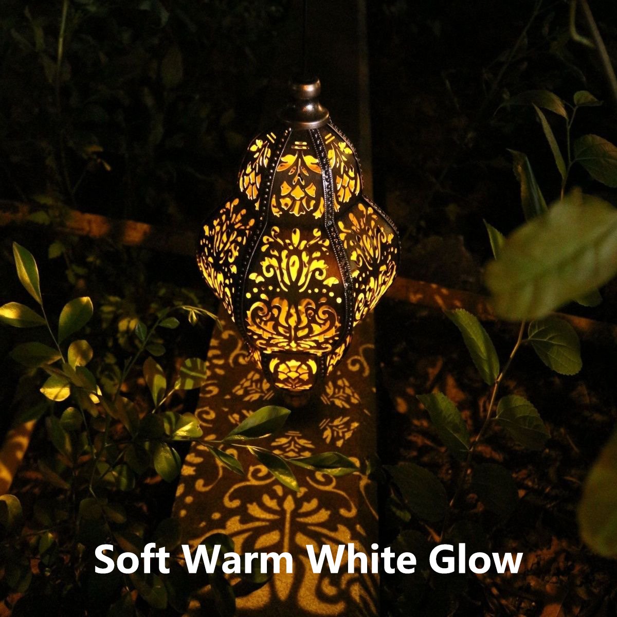 Baroque Style Solar Garden Lantern – Vintage Outdoor Light for Patio, Yard and Pathway Decor