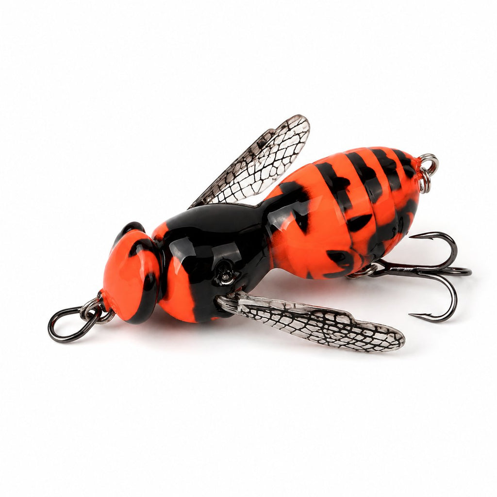 Bionic Wasp Topwater Lure That Triggers Explosive Strikes