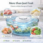 Fruit & Vegetable Washer – Removes Pesticides & Bacteria, No Chemicals Needed