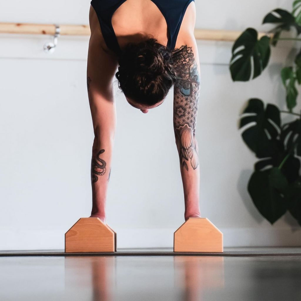 Calisthenics PowerBars – Sturdy Wooden Push-Up Supports