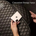 Camellia Flower Breathable Skidproof And Durable Car Seat Cushion