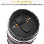 Camera Lens Coffee Mug Cup 13.6oz