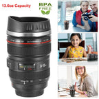 Camera Lens Coffee Mug Cup 13.6oz