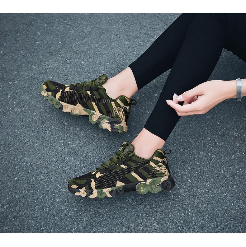 Lightweight Breathable Camo Sneakers
