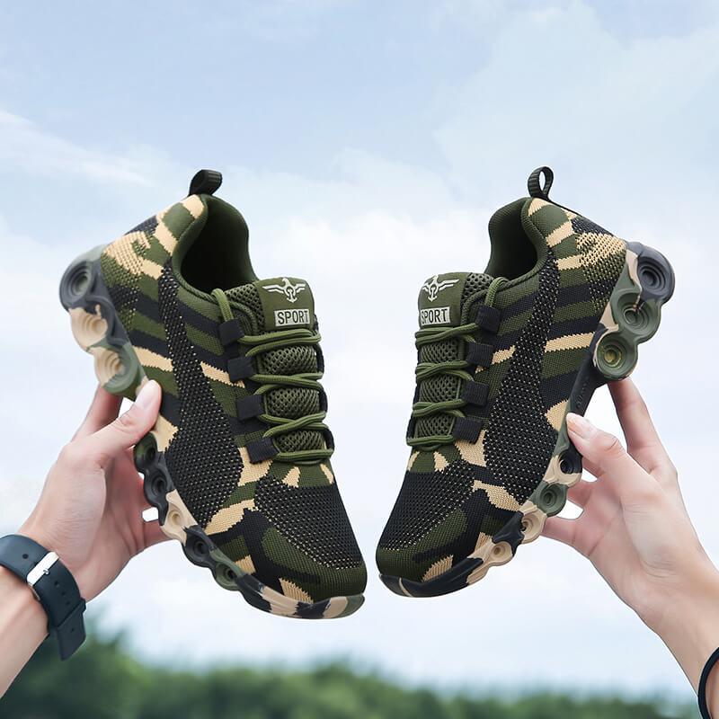 Lightweight Breathable Camo Sneakers