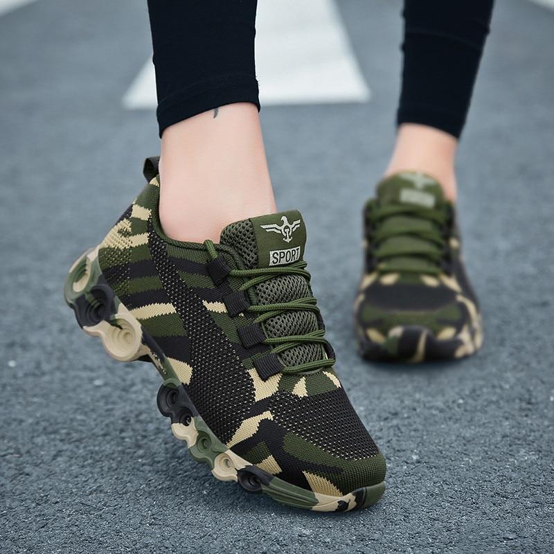 Lightweight Breathable Camo Sneakers