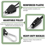 Camping Rope Easy Shelter Setup High Strength Durability