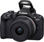Canon EOS R50 4K Mirrorless Camera with RF-S 18-45mm f/4.5-6.3 IS STM Lens (Open-Box)