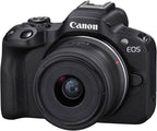 Canon EOS R50 4K Mirrorless Camera with RF-S 18-45mm f/4.5-6.3 IS STM Lens (Open-Box)