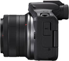 Canon EOS R50 4K Mirrorless Camera with RF-S 18-45mm f/4.5-6.3 IS STM Lens (Open-Box)