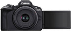 Canon EOS R50 4K Mirrorless Camera with RF-S 18-45mm f/4.5-6.3 IS STM Lens (Open-Box)