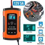 Car Battery Charger 12V 5A Recover Pulse Repair