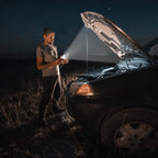 Car Jump Starter Booster with 4 Modes LED Flashlight
