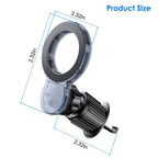 Car Mount Magnetic Phone Holder For Car 360° Rotation