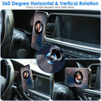 Car Mount Magnetic Phone Holder For Car 360° Rotation