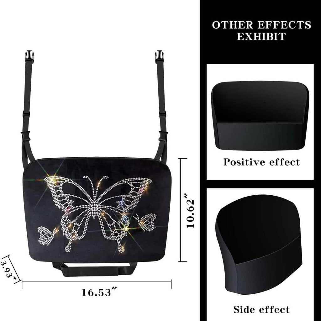 Car Net Backseat Pocket Handbag Holder and Organizer Between Seats