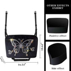 Car Net Backseat Pocket Handbag Holder and Organizer Between Seats