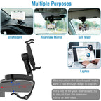Car Non-slip 360°Rotation Dashboard Phone Holder