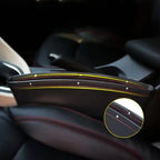 Car Organizer PU Leather Seat Slit Gap Pocket Storage