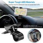 Car Phone Mount Non-Slip Dashboard Phone Holder