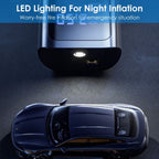 Car Tire Inflator Corded with LED Light