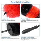 Car Wheel Brush Rims Tire Seat Engine Wash Cleaning Tool