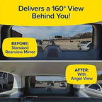 Car Wide Angle Rearview Mirror Curved Interior Large Field Of View Inside Mirror