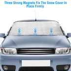 Car Windshield Snow Cover Wind-Proof Magnetic