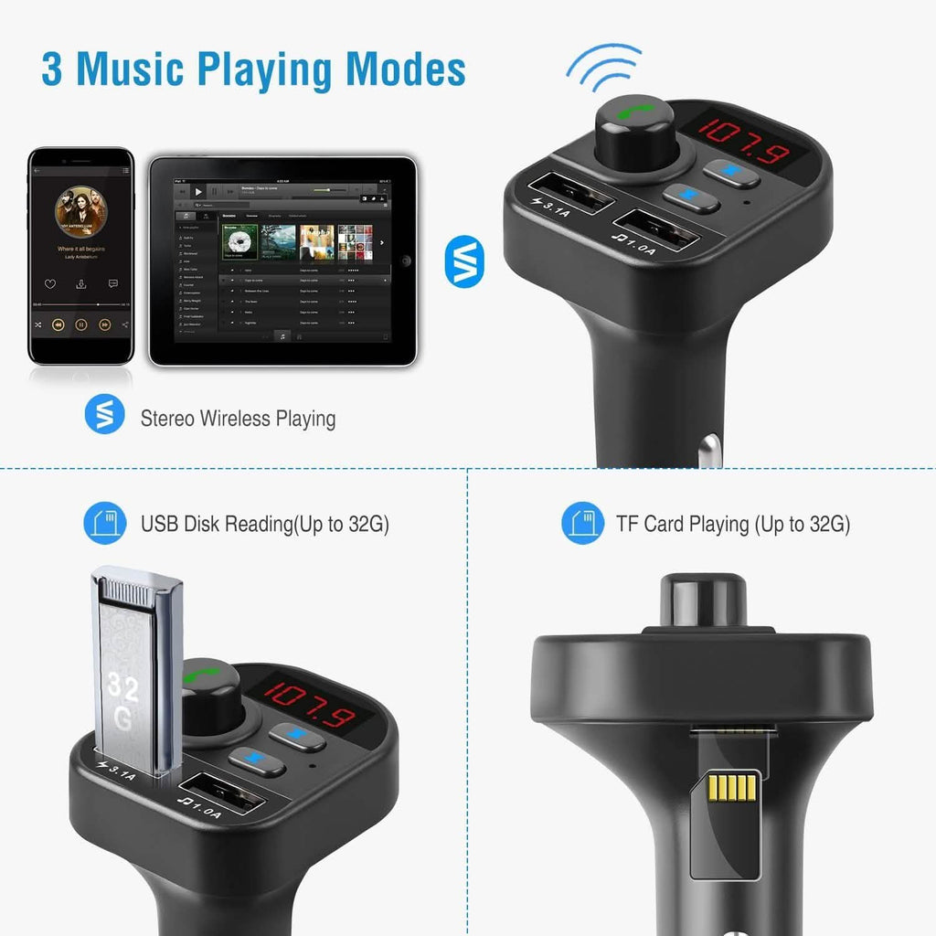 Car Wireless V5.1 FM Transmitter