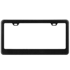 Carbon Fiber Black License Plate
