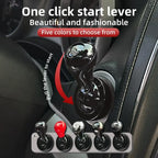 Car Push Start Button Cover – Stylish Metal Engine Button Protector