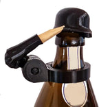 Soldier Salute Themed Reusable Beer Bottle Helmet