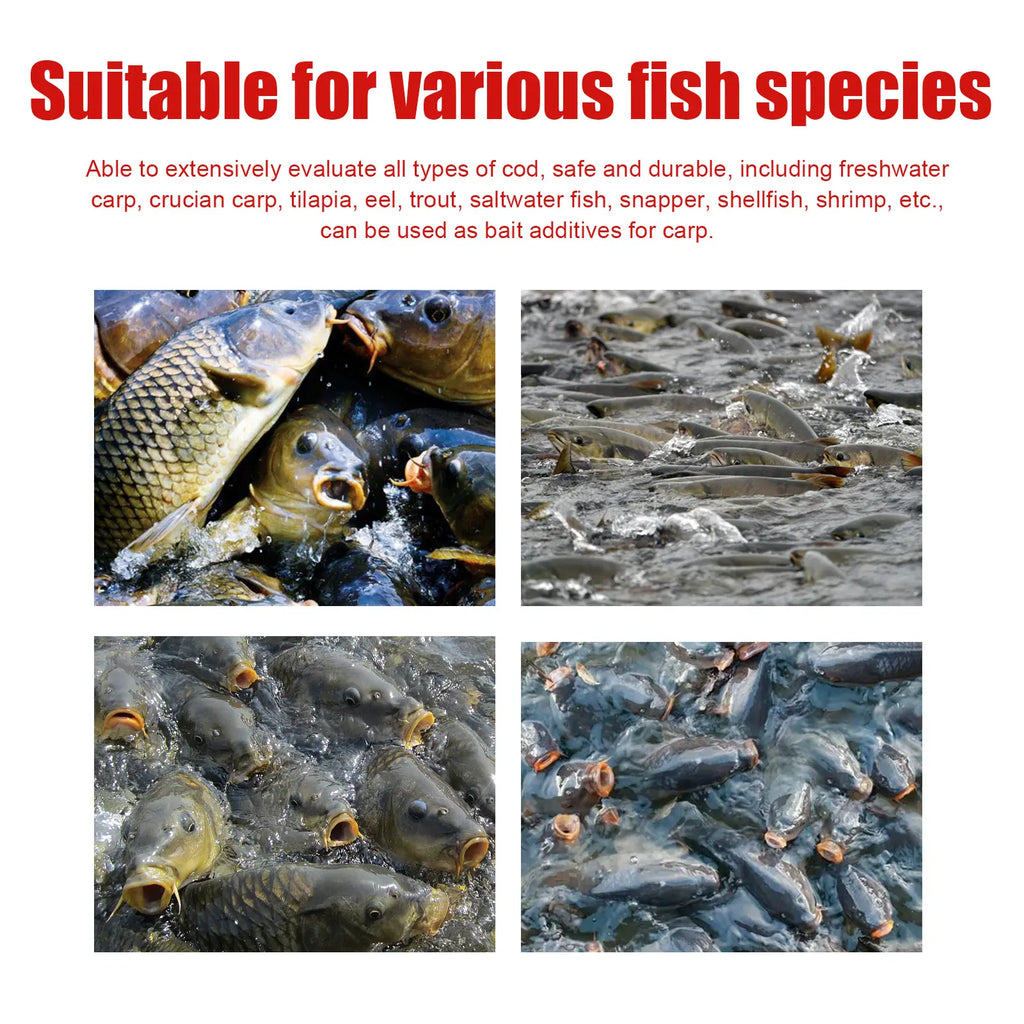 Bloodworm Fish Attractant, Concentrated Scent Bait Additive, Bite Stimulant Fishing Equipment for Bass, Trout