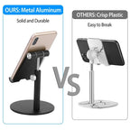 Cellphone Stand Universal No-Slip Aluminum Alloy Thick Case Friendly