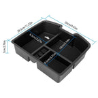 Center Console Storage Box Armrest Organizer