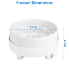 Ceramic Heated Pet Water Bowl Food Warmer