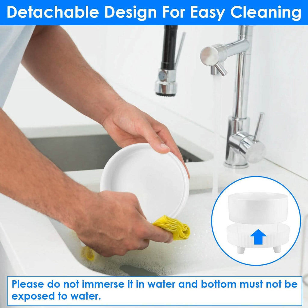 Ceramic Heated Pet Water Bowl Food Warmer
