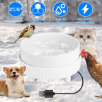 Ceramic Heated Pet Water Bowl Food Warmer