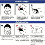 Cervical Neck Traction Device Inflatable Neck Stretcher