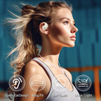 AI-Powered Wireless Bluetooth 5.4 Earphones | Ultra-Clear Translation & Perfect iOS & Android Fit!