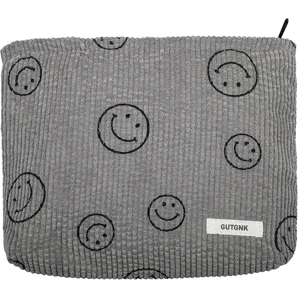 Chic Corduroy Travel Pouch for Women
