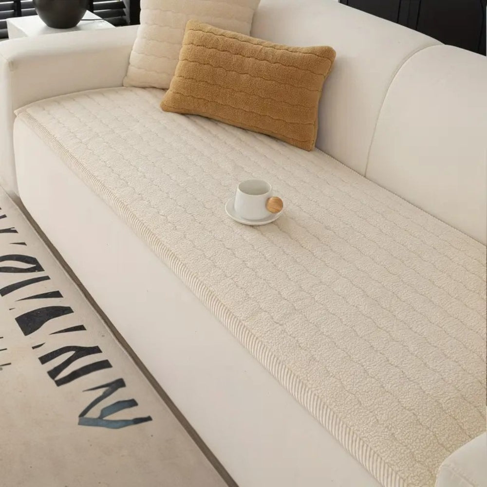 Plush & Thick Sofa Protector Cover