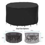Circular Table Cover Outdoor Furniture Protector