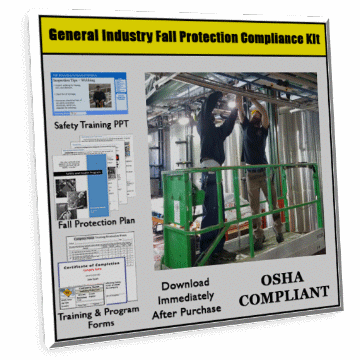 Fall Protection for General Industry Training Compliance Kit